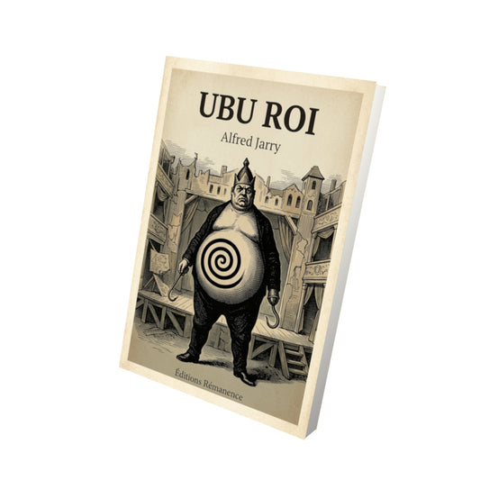 Livre Ubu Roi - Alfred Jarry - Vue 3D - Editions Remanence