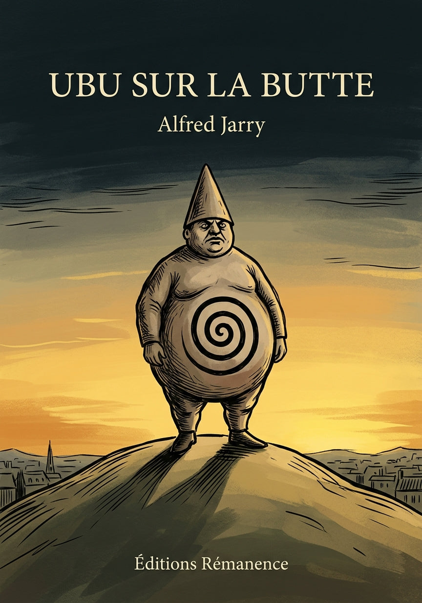 Livre Ubu sur la butte par Alfred Jarry - Couverture - Editions Remanence