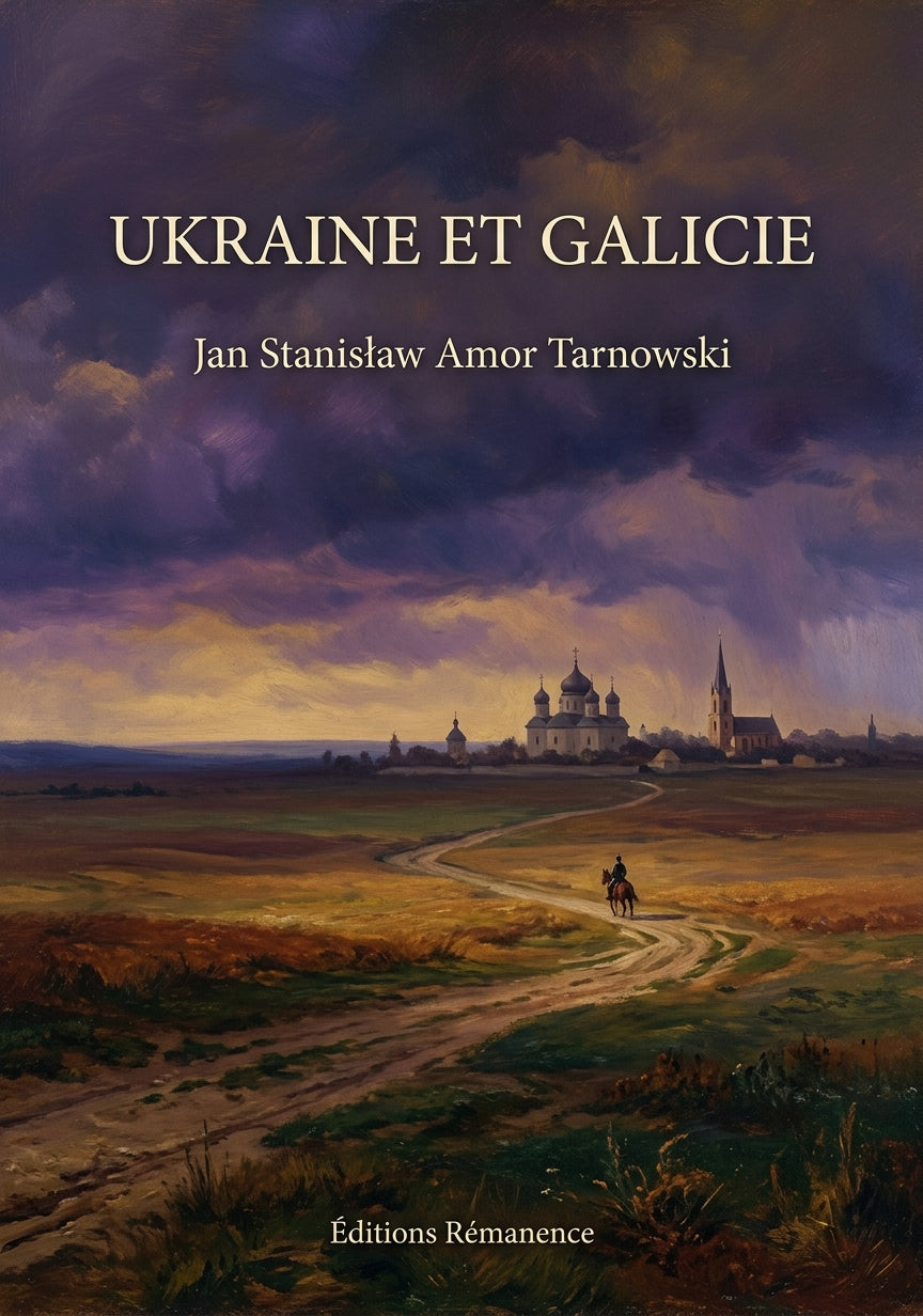 Livre Ukraine et Galicie par Jan Stanisław Amor Tarnowski - Couverture - Editions Remanence