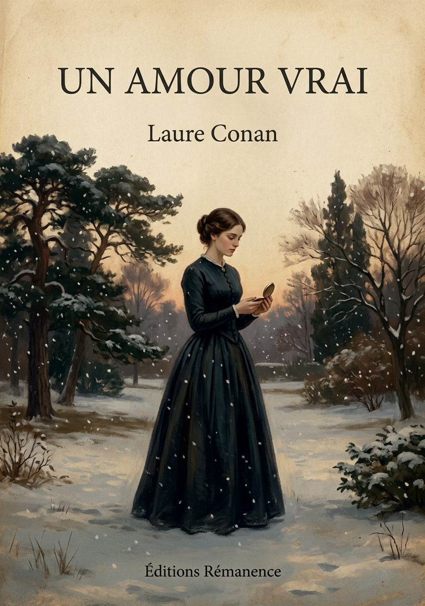 Un amour vrai - Laure Conan (Couverture)