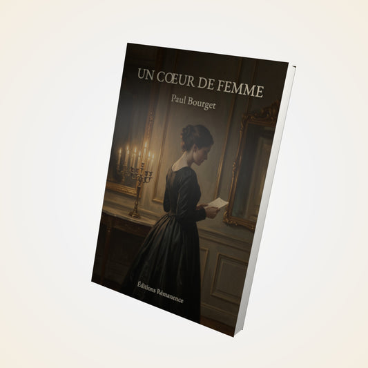 Livre Un Coeur de femme - Paul Bourget - Couverture 3D