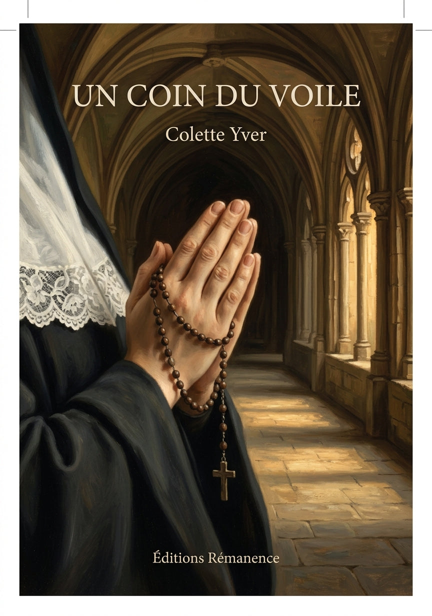Livre Un coin du voile par Colette Yver - Couverture - Editions Remanence