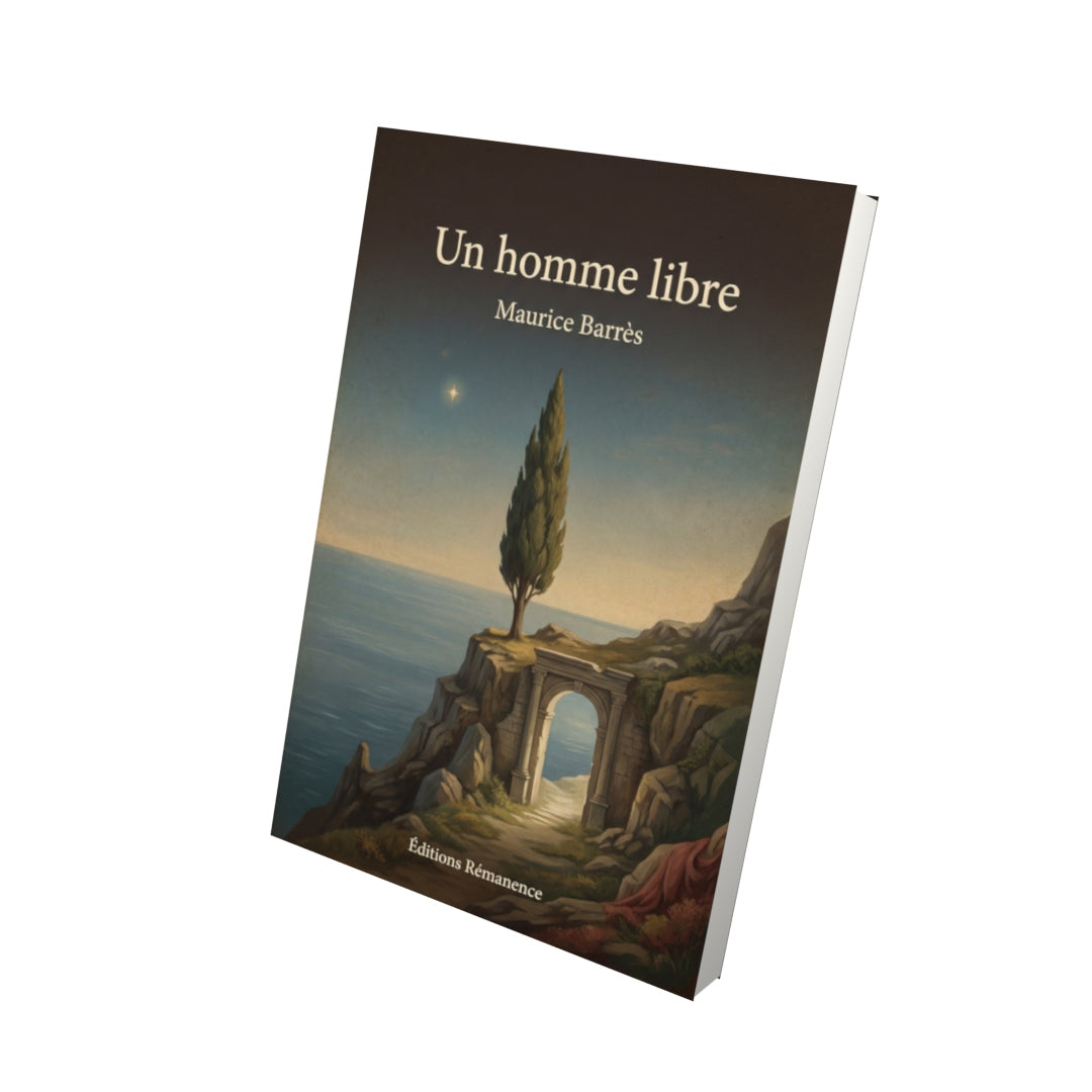 Livre Un homme libre – Maurice Barrès - Vue 3D - Editions Remanence