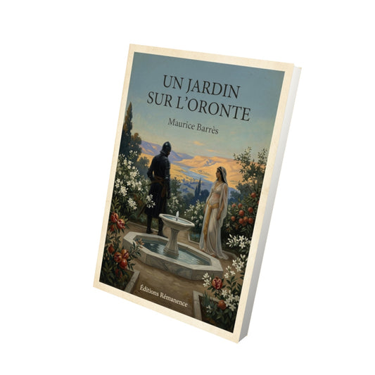 Livre Un jardin sur l'Oronte - Maurice Barrès - Vue 3D - Editions Remanence