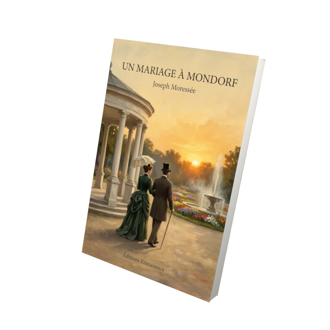 Livre Un Mariage à Mondorf par Joseph Moressée - Vue 3D - Editions Remanence