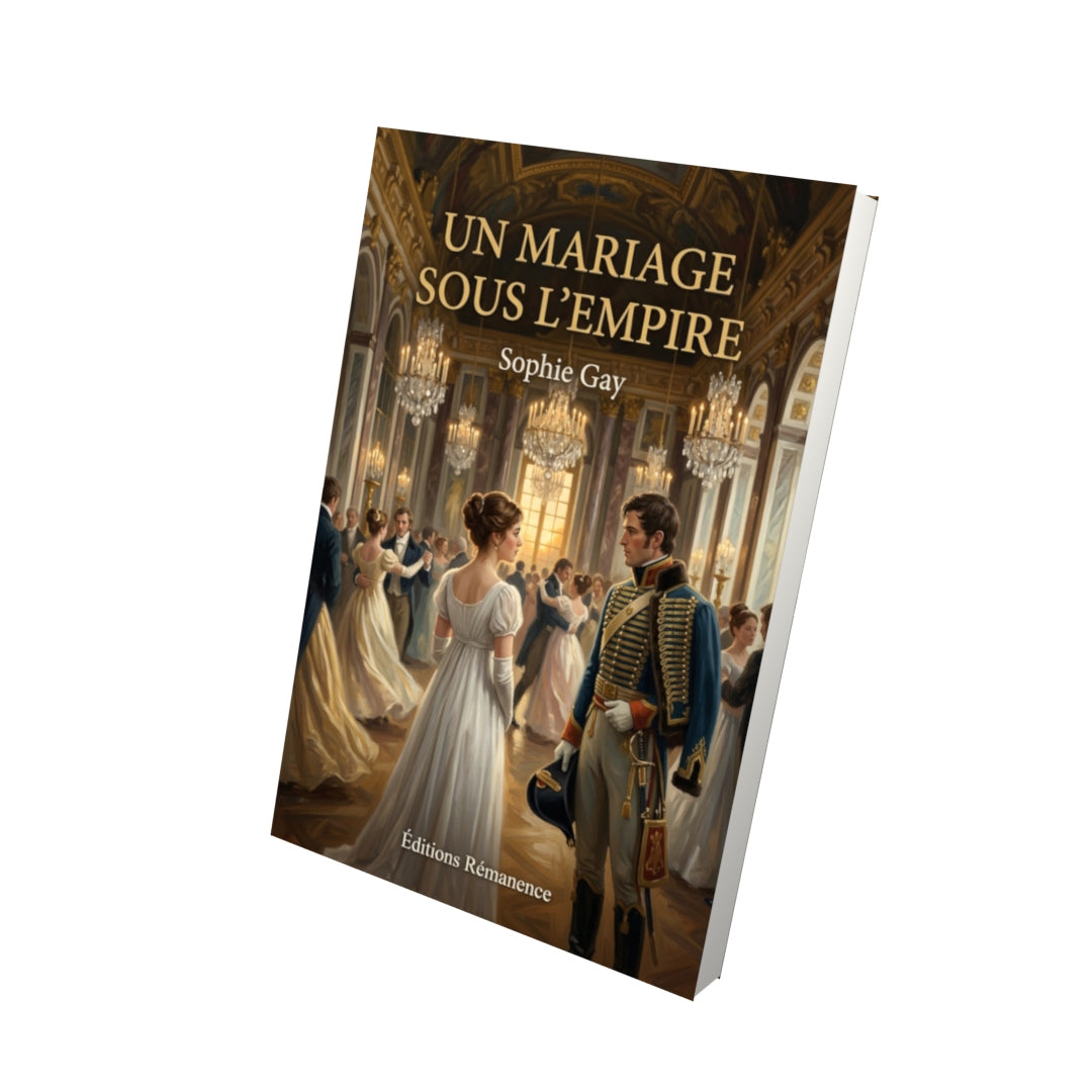 Livre Un mariage sous l’empire par Sophie Gay - Vue 3D - Editions Remanence