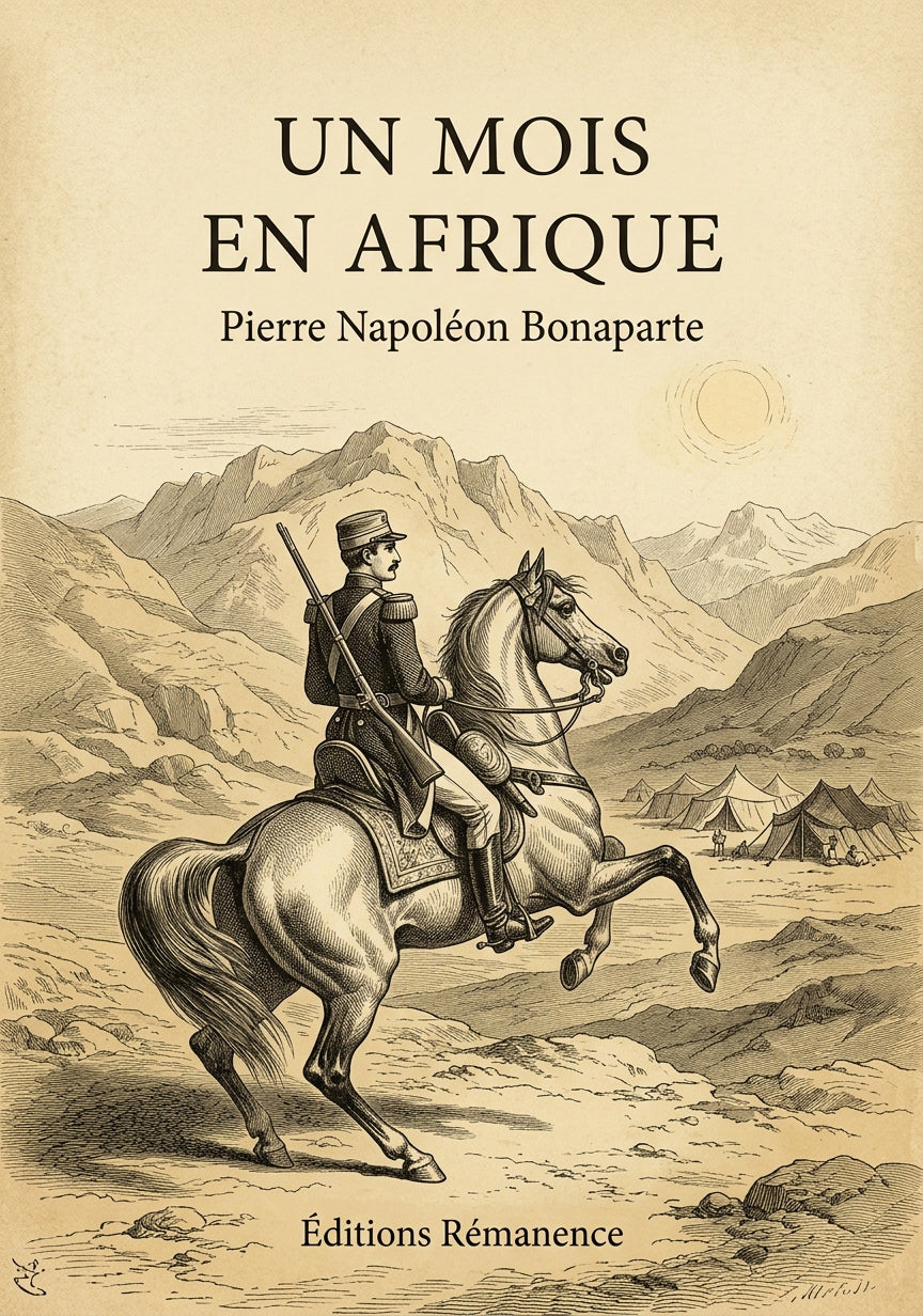 Un mois en Afrique - Pierre Napoléon Bonaparte (Couverture)