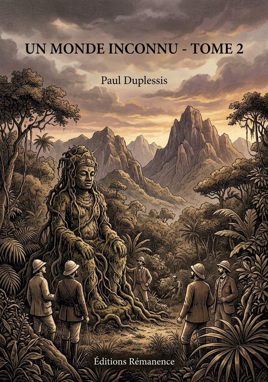 Livre Un monde inconnu - Tome 2 par Paul Duplessis - Couverture - Editions Remanence