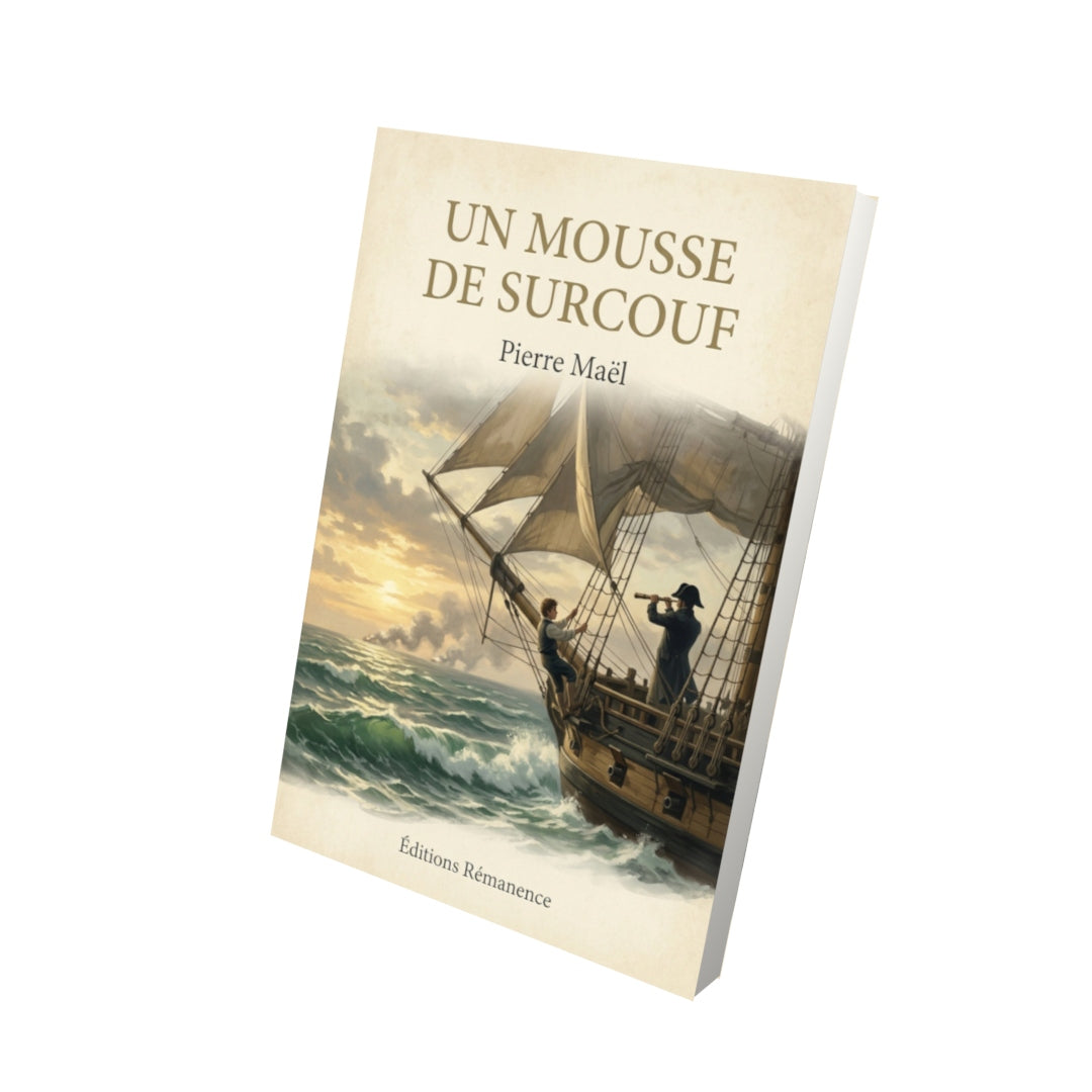 Livre Un mousse de Surcouf - Pierre Maël - Vue 3D - Editions Remanence