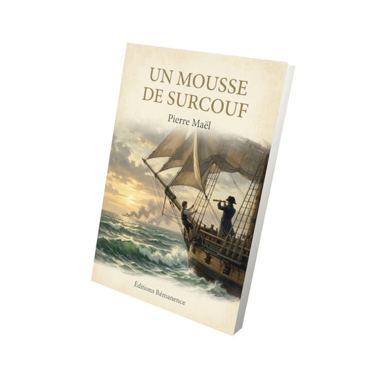 Livre Un mousse de Surcouf - Pierre Maël - Vue 3D - Editions Remanence