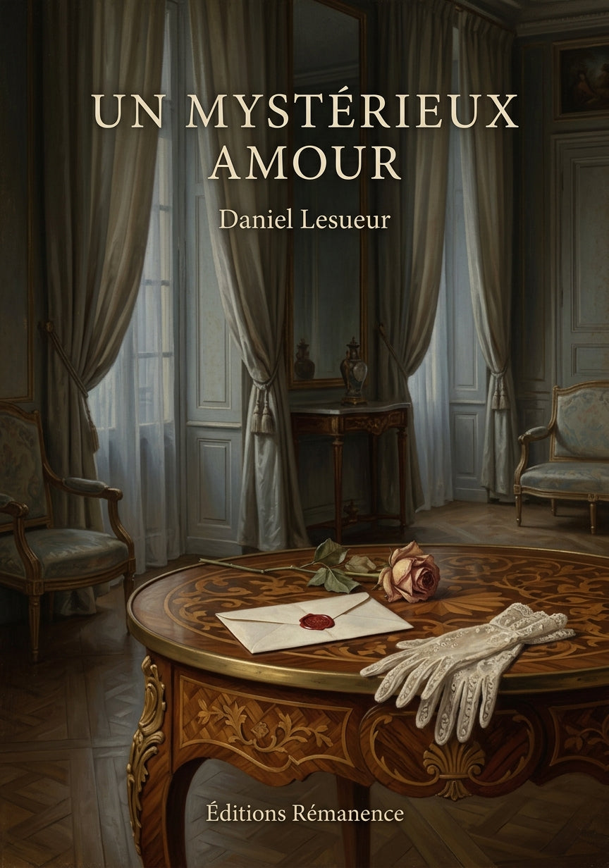 Un mystérieux amour - Daniel Lesueur (Couverture)