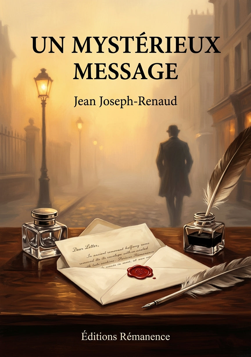 Livre Un mystérieux message par Jean Joseph-Renaud - Couverture - Editions Remanence