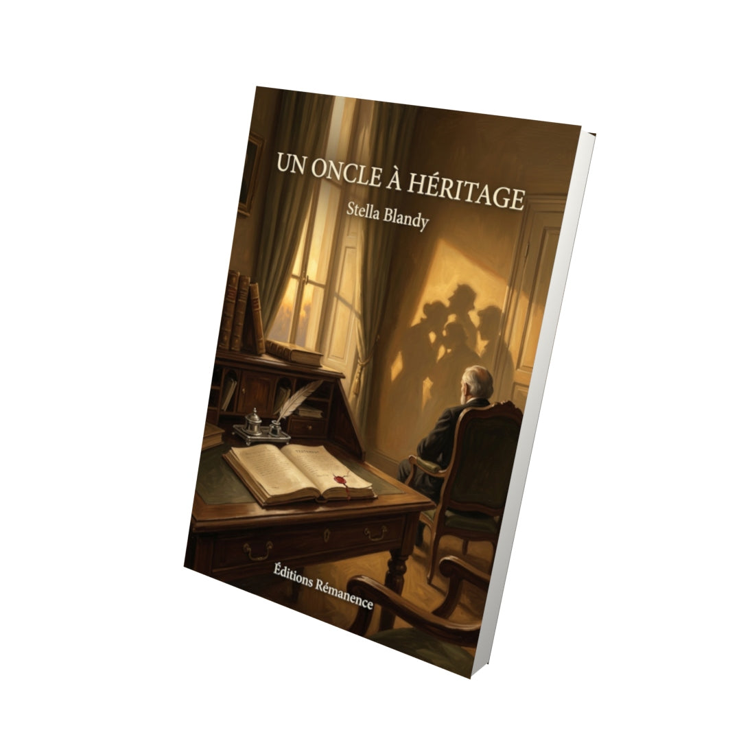 Livre Un oncle à héritage par Stella Blandy - Vue 3D - Editions Remanence