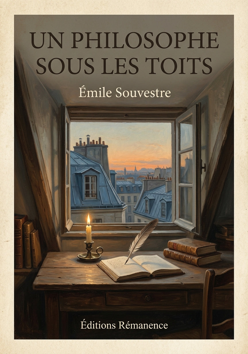 Un philosophe sous les toits - Émile Souvestre (Couverture)