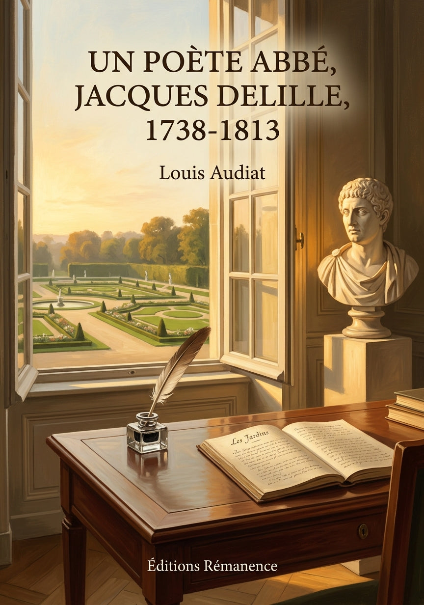 Livre Un poète abbé, Jacques Delille, 1738-1813 par Louis Audiat - Couverture - Editions Remanence