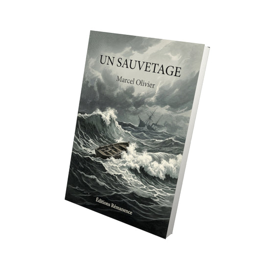 Livre Un Sauvetage par Marcel Olivier - Vue 3D - Editions Remanence