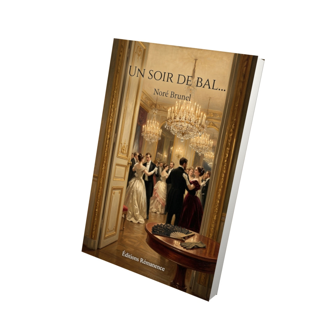 Livre Un soir de bal… par Noré Brunel - Vue 3D - Editions Remanence