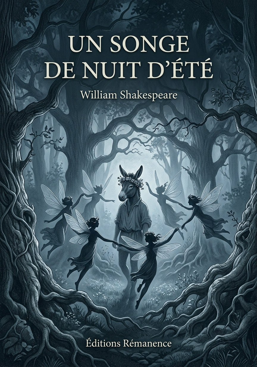Livre Un songe de nuit d’été par William Shakespeare - Couverture - Editions Remanence