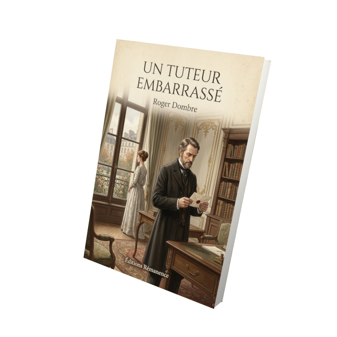 Livre Un tuteur embarrassé - Roger Dombre - Vue 3D - Editions Remanence