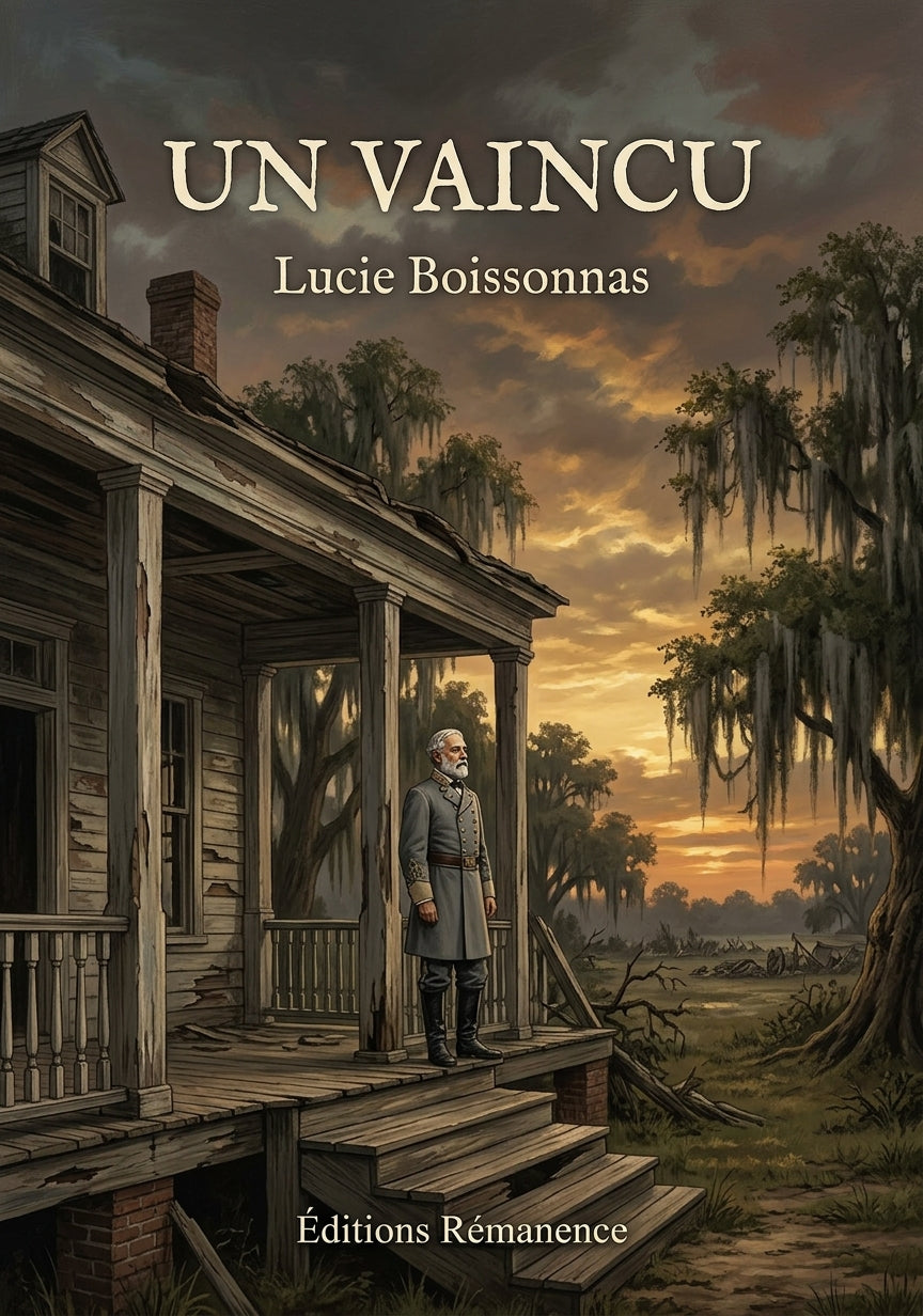 Livre Un Vaincu par Lucie Boissonnas - Couverture - Editions Remanence