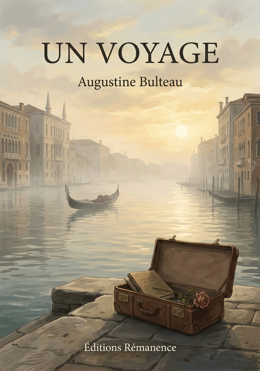 Livre Un voyage par Augustine Bulteau - Couverture - Editions Remanence