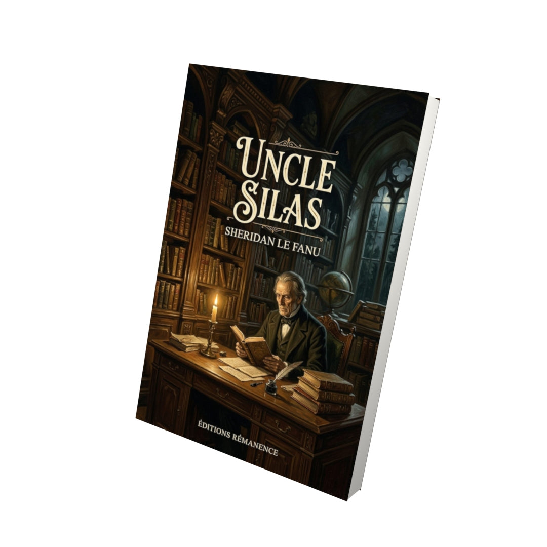 Livre Uncle Silas – Sheridan Le Fanu - Vue 3D - Editions Remanence