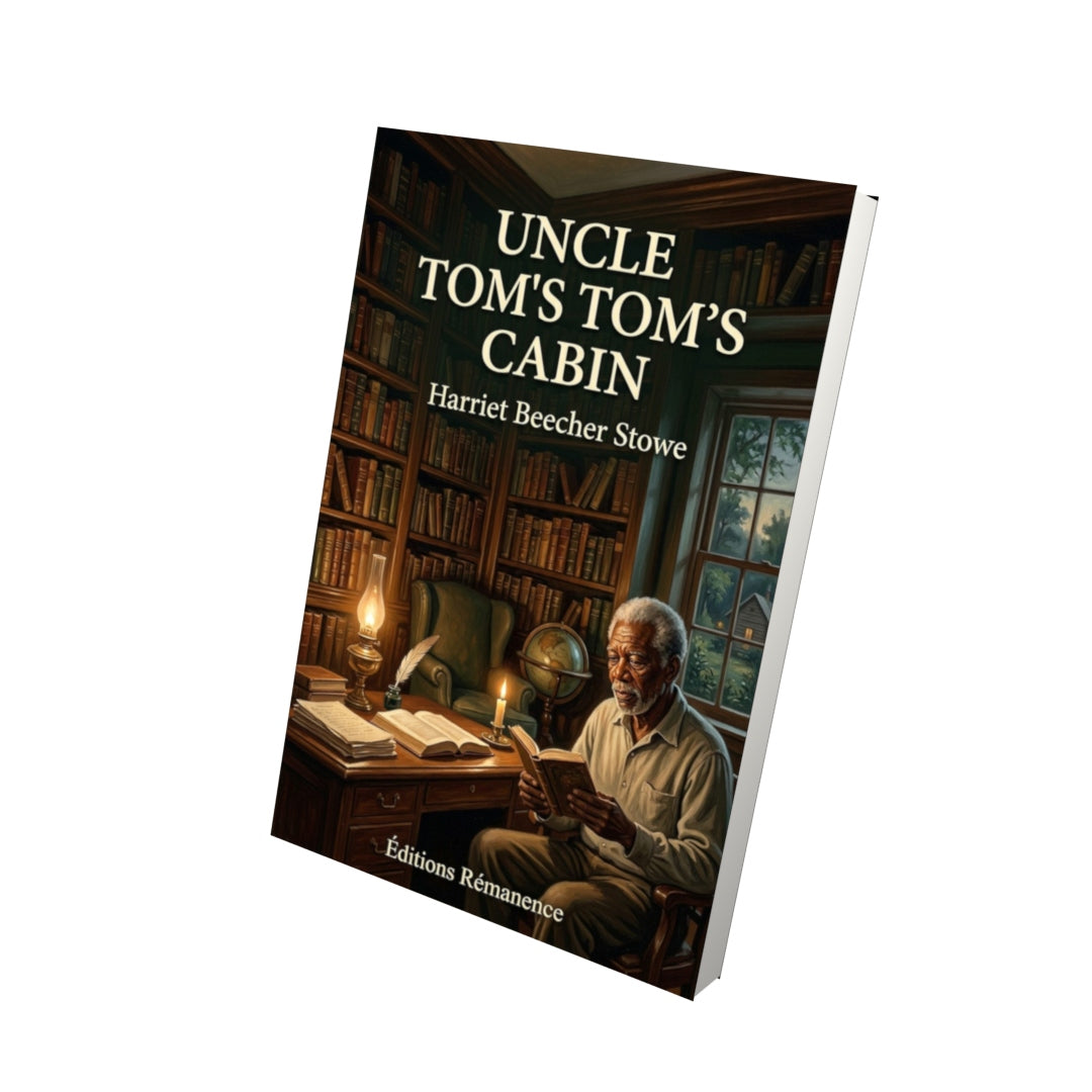 Livre Uncle Tom's Cabin – Harriet Beecher Stowe - Vue 3D - Editions Remanence