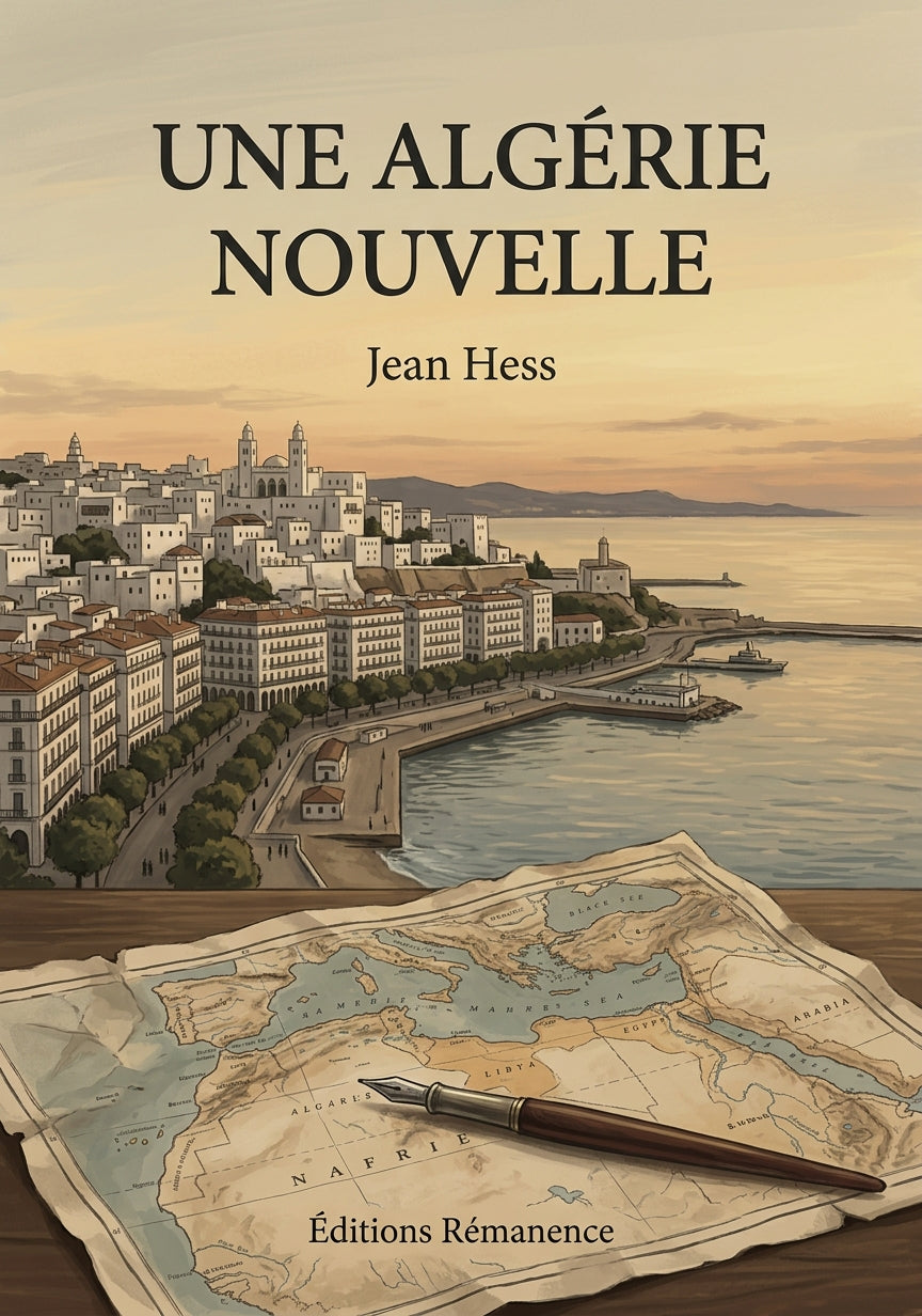Livre Une Algérie nouvelle par Jean Hess - Couverture - Editions Remanence