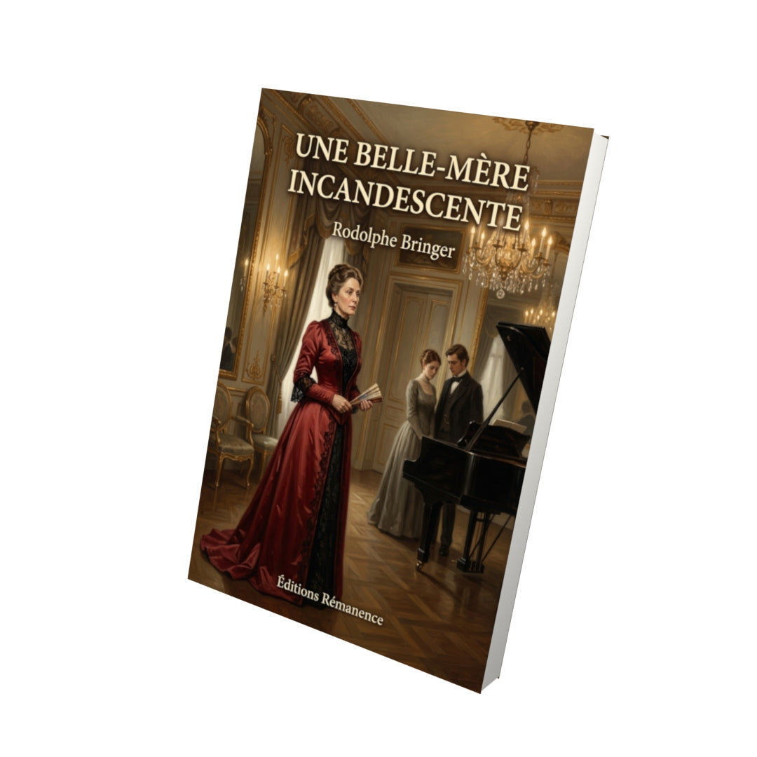 Livre Une belle-mère incandescente par Rodolphe Bringer - Vue 3D - Editions Remanence