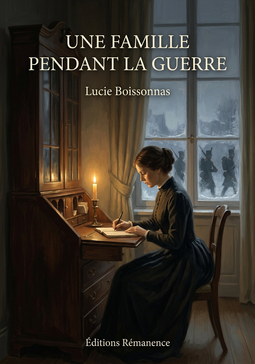 Livre Une famille pendant la guerre par Lucie Boissonnas - Couverture - Editions Remanence