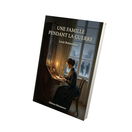 Livre Une famille pendant la guerre par Lucie Boissonnas - Vue 3D - Editions Remanence