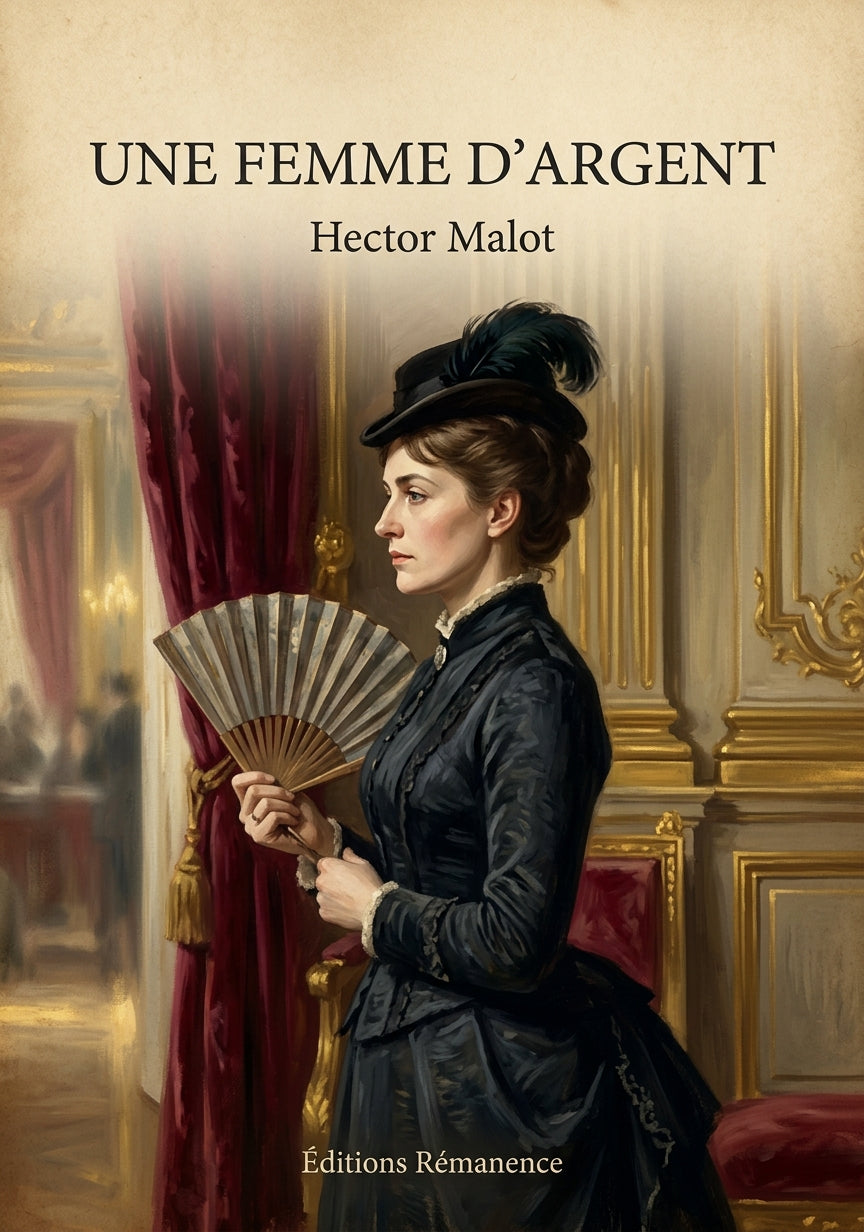 Une femme d'argent - Hector Malot (Couverture)