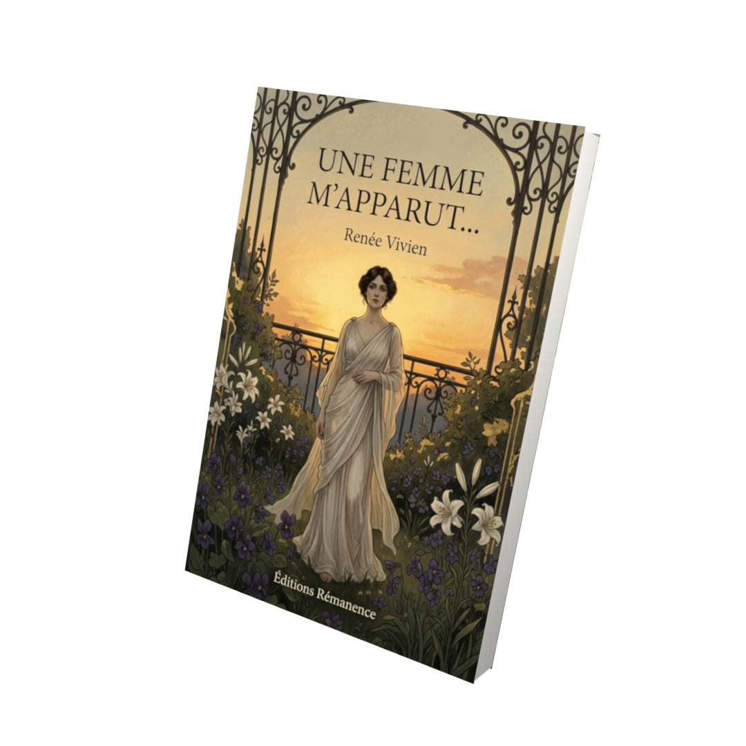 Livre Une Femme m’apparut… par Renée Vivien - Vue 3D - Editions Remanence