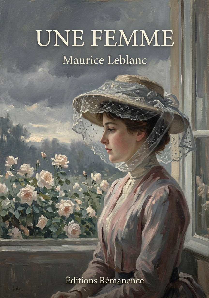 Livre Une femme par Maurice Leblanc - Couverture - Editions Remanence