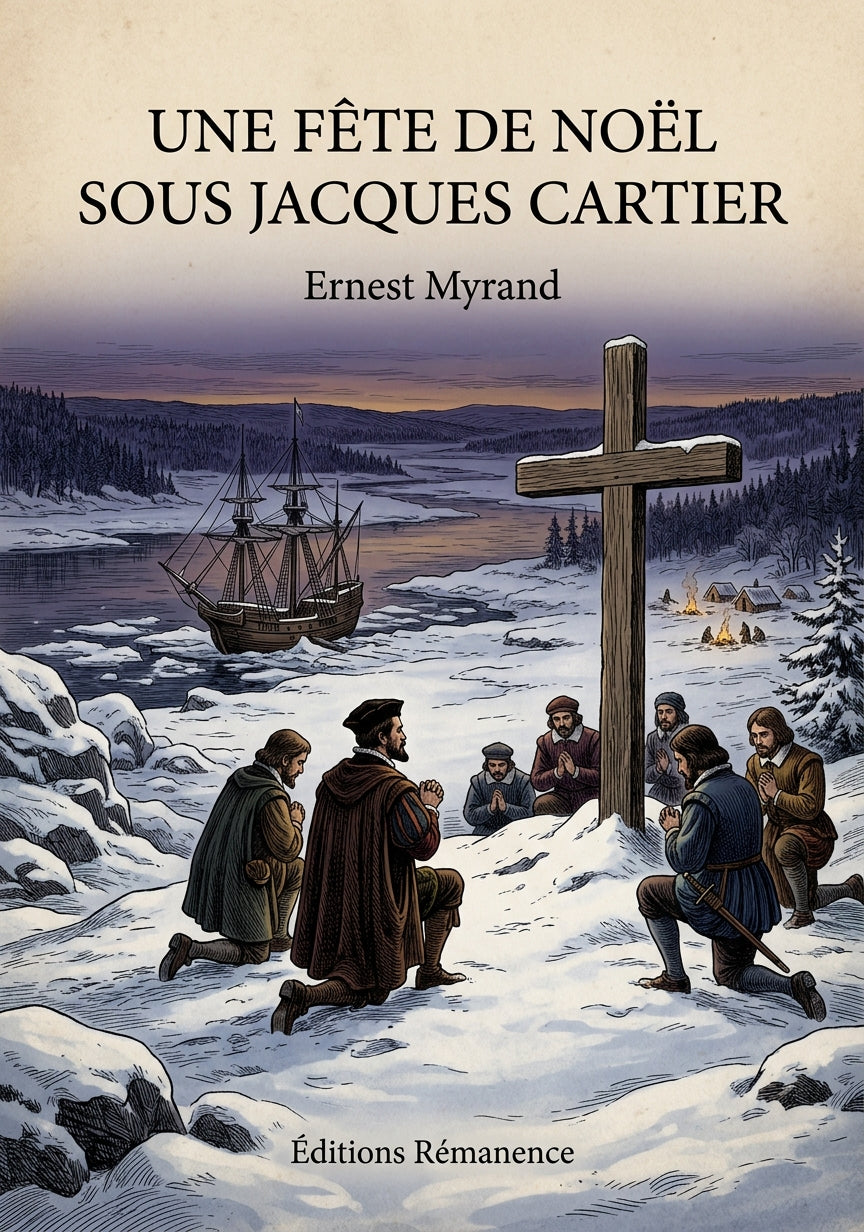 Une fête de Noël sous Jacques Cartier - Ernest Myrand (Couverture)