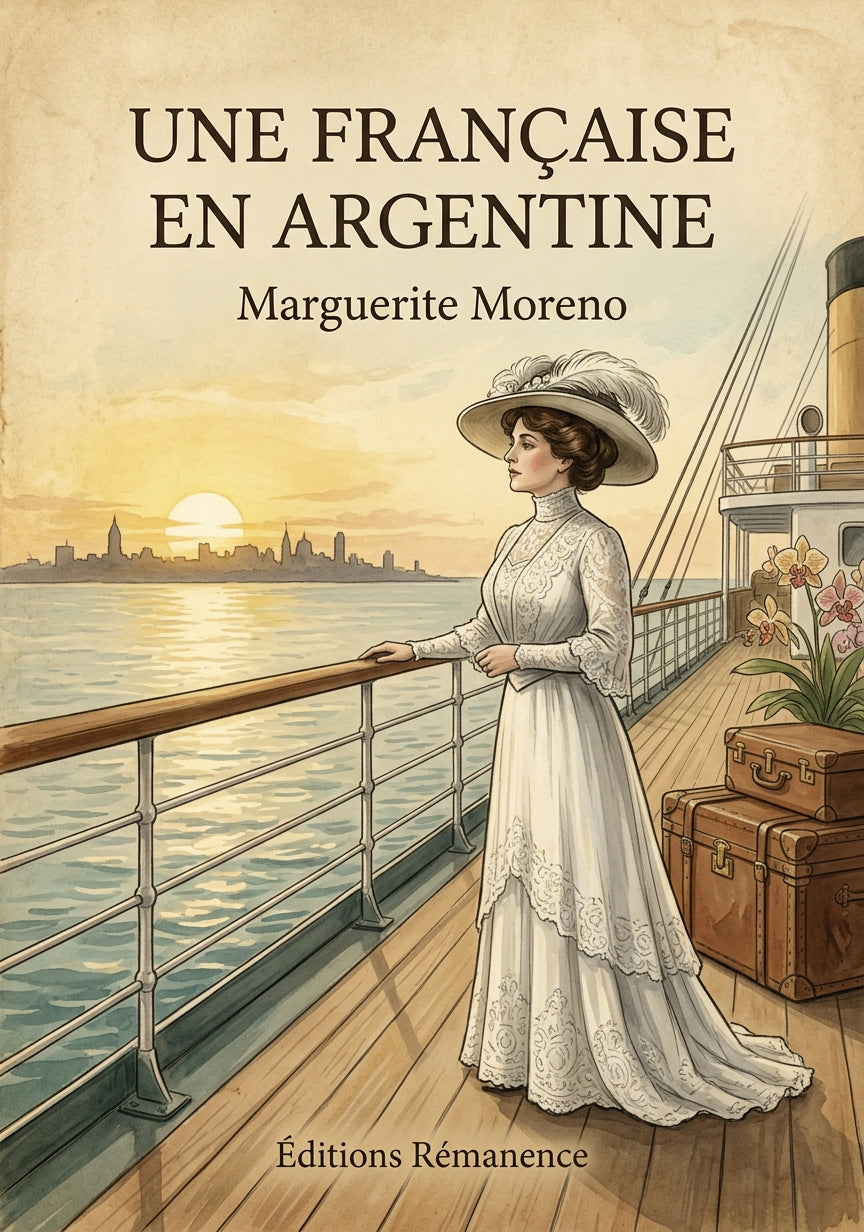 Une Française en Argentine - Marguerite Moreno (Couverture)