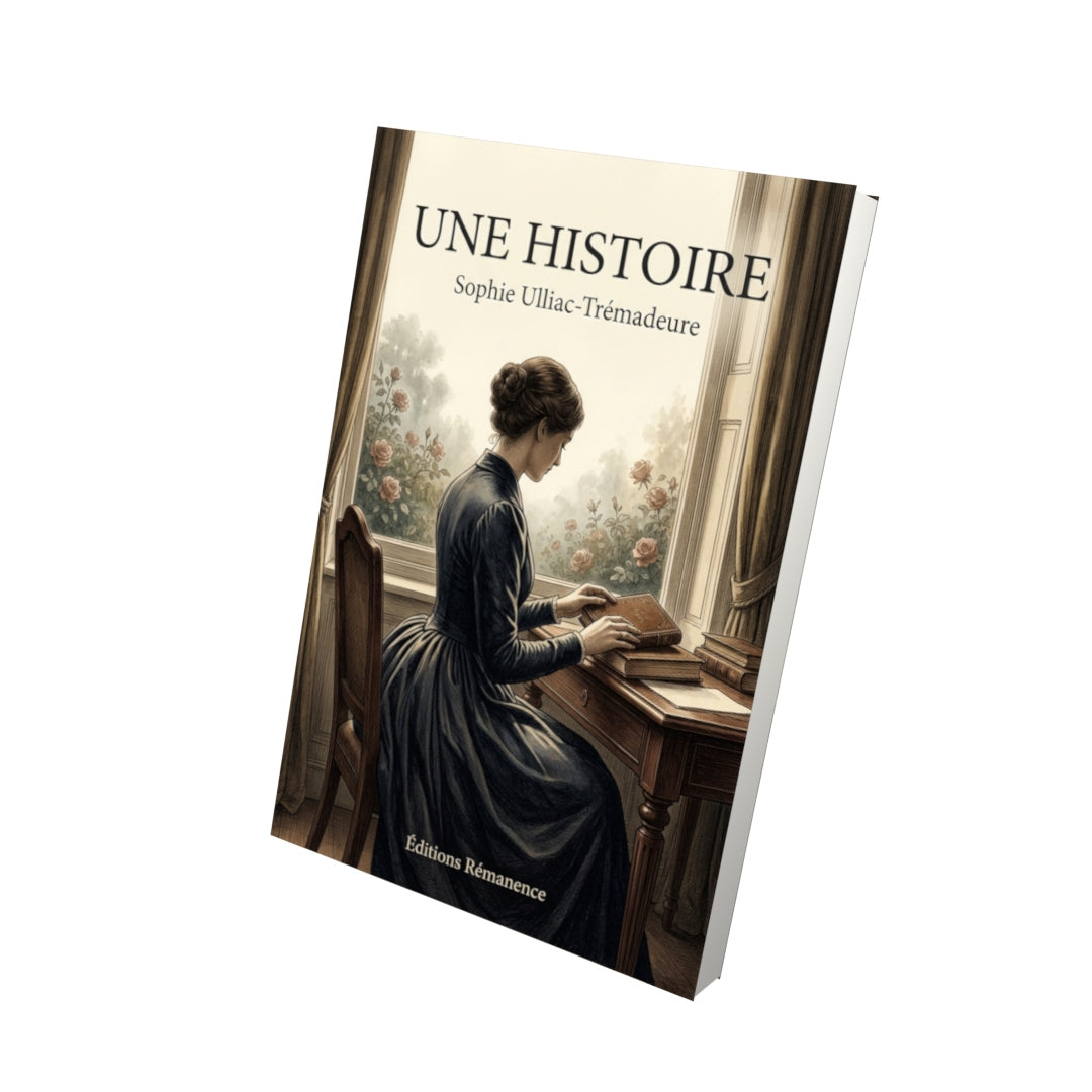 Livre Une histoire par Sophie Ulliac-Trémadeure - Vue 3D - Editions Remanence