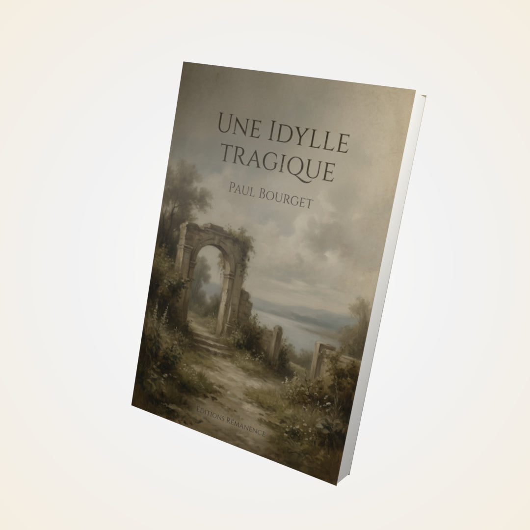 Livre Une idylle tragique – Paul Bourget - Couverture 3D