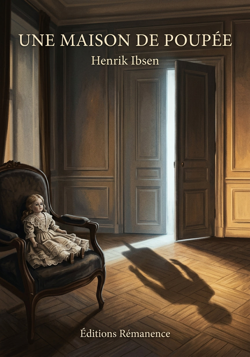 Livre Une maison de poupée par Henrik Ibsen - Couverture - Editions Remanence