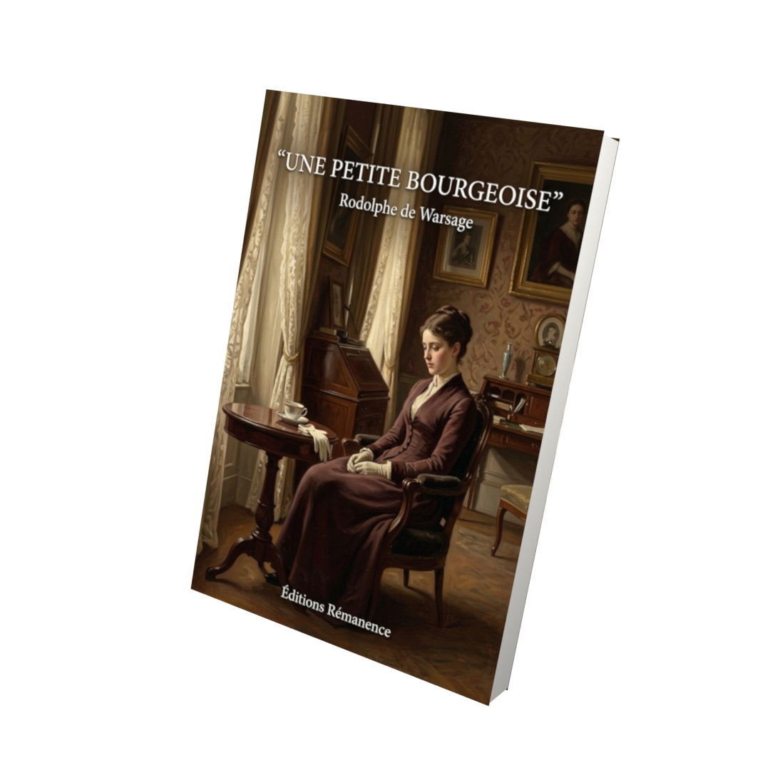 Livre Une petite bourgeoise par Rodolphe de Warsage - Vue 3D - Editions Remanence