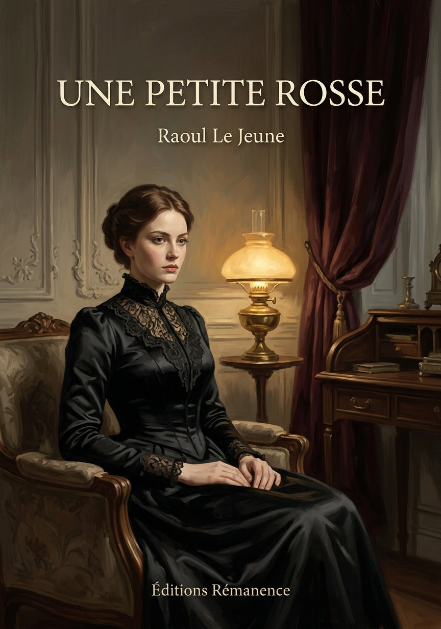 Livre Une petite rosse par Raoul Le Jeune - Couverture - Editions Remanence