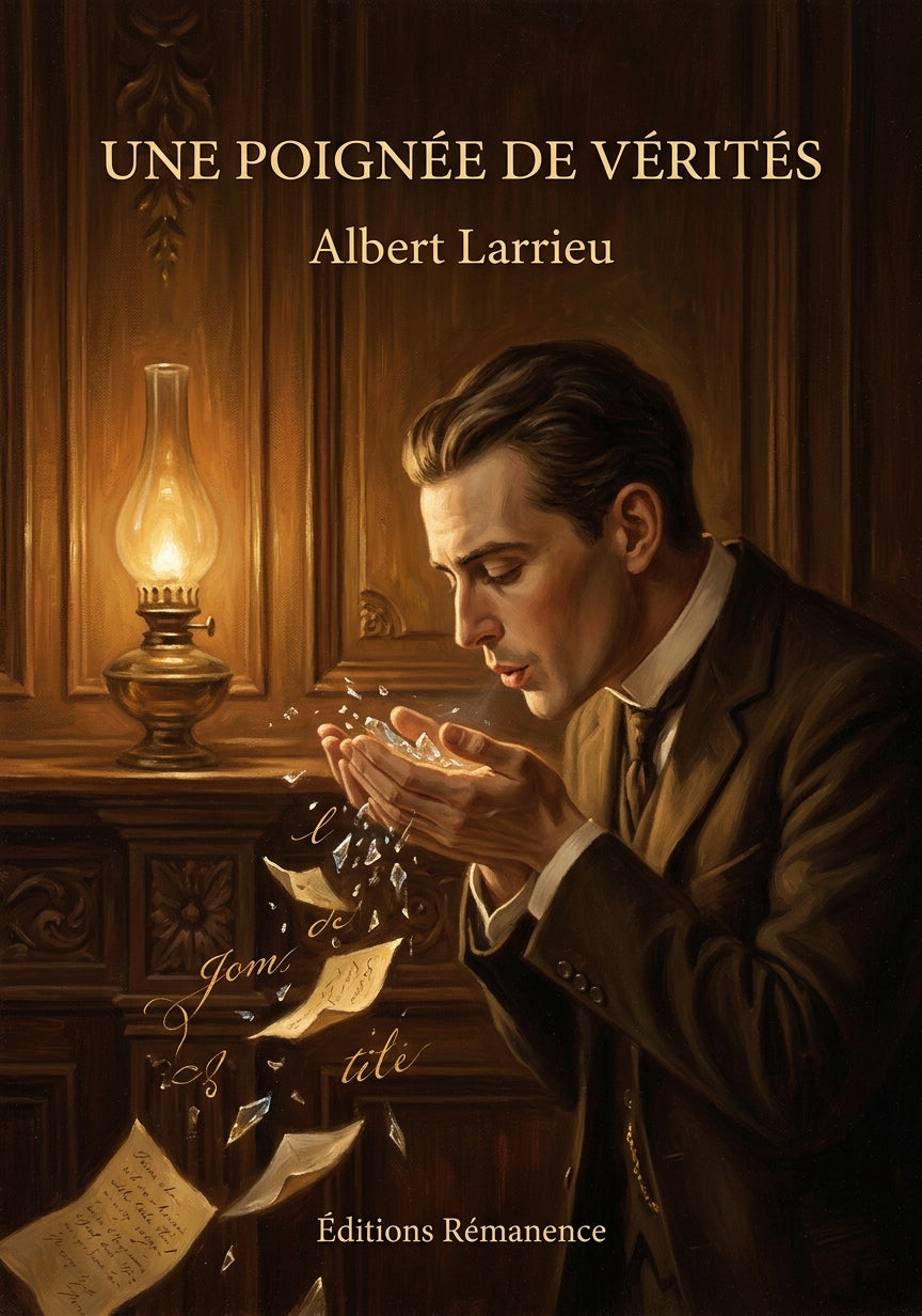 Livre Une poignée de vérités par Albert Larrieu - Couverture - Editions Remanence
