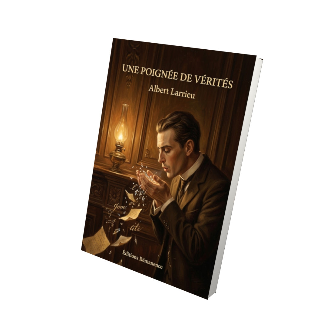Livre Une poignée de vérités par Albert Larrieu - Vue 3D - Editions Remanence