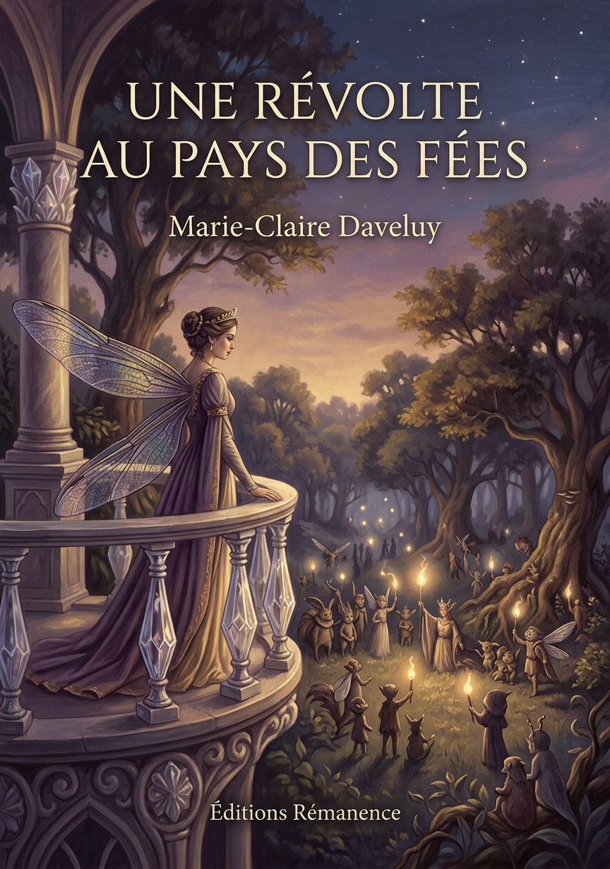 Livre Une Révolte au pays des fées par Marie-Claire Daveluy - Couverture - Editions Remanence