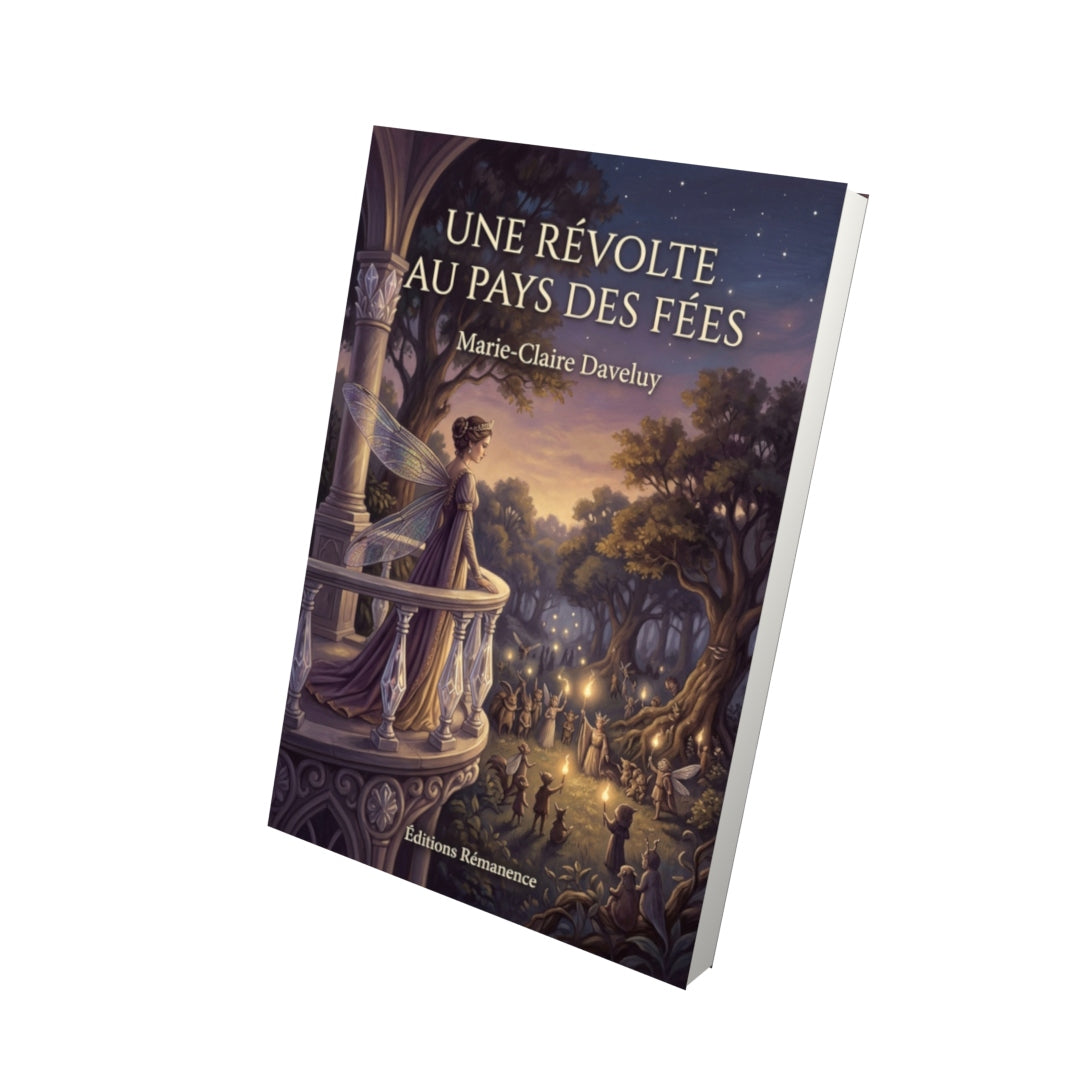 Livre Une Révolte au pays des fées par Marie-Claire Daveluy - Vue 3D - Editions Remanence