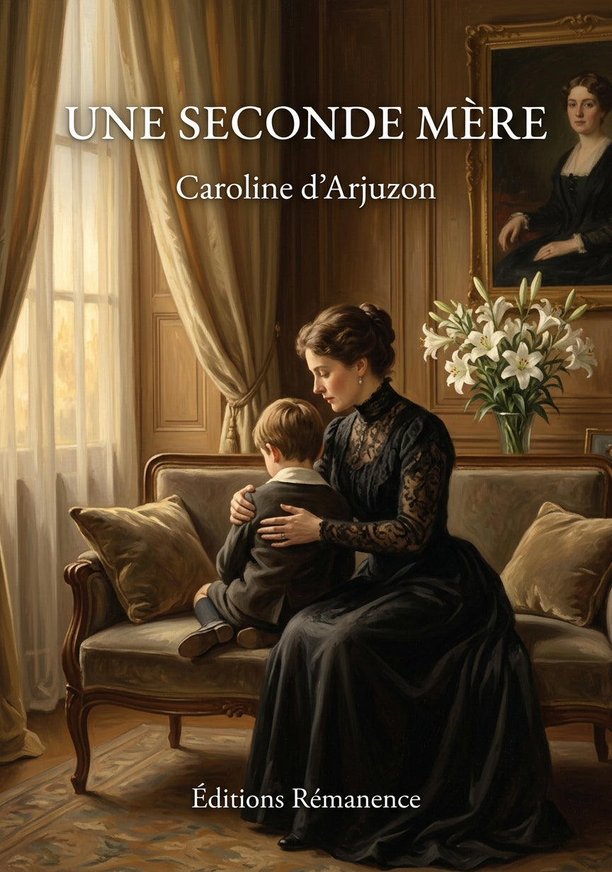 Livre Une seconde mère par Caroline d’Arjuzon - Couverture - Editions Remanence