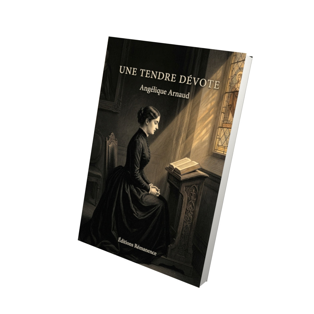 Livre Une tendre dévote par Angélique Arnaud - Vue 3D - Editions Remanence