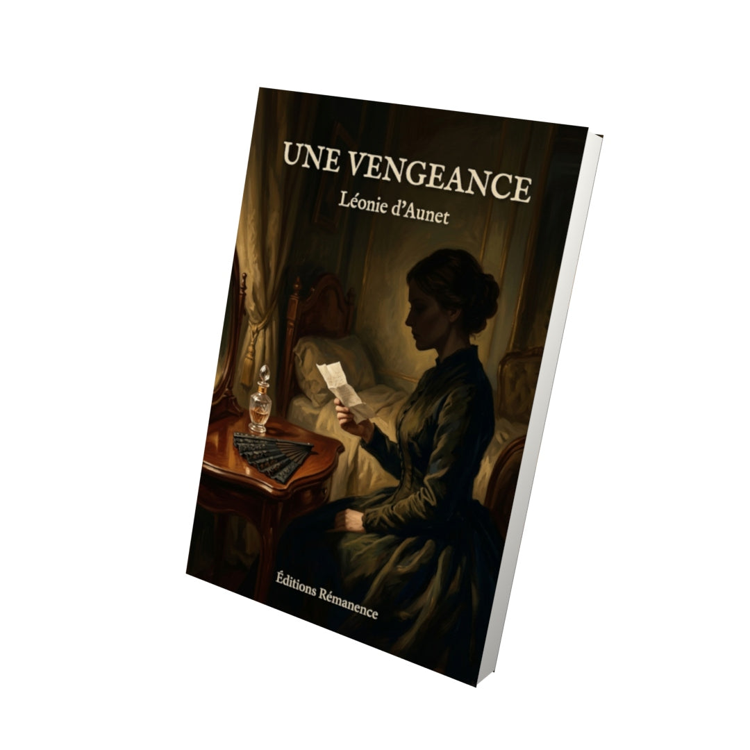 Livre Une Vengeance par Léonie d’Aunet - Vue 3D - Editions Remanence