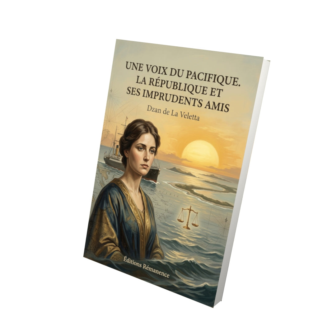 Livre Une voix du Pacifique. La République et ses imprudents amis par Dzan de La Veletta - Vue 3D - Editions Remanence