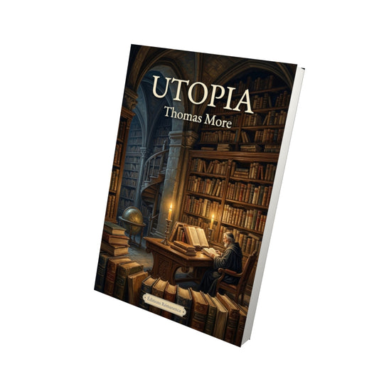 Livre Utopia – Thomas More - Vue 3D - Editions Remanence